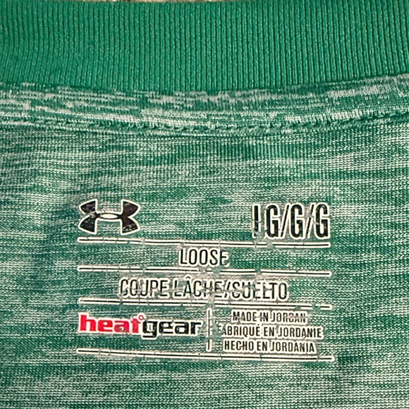 Under Armour Men's Green Long Sleeve Shirt - Picture 2 of 2